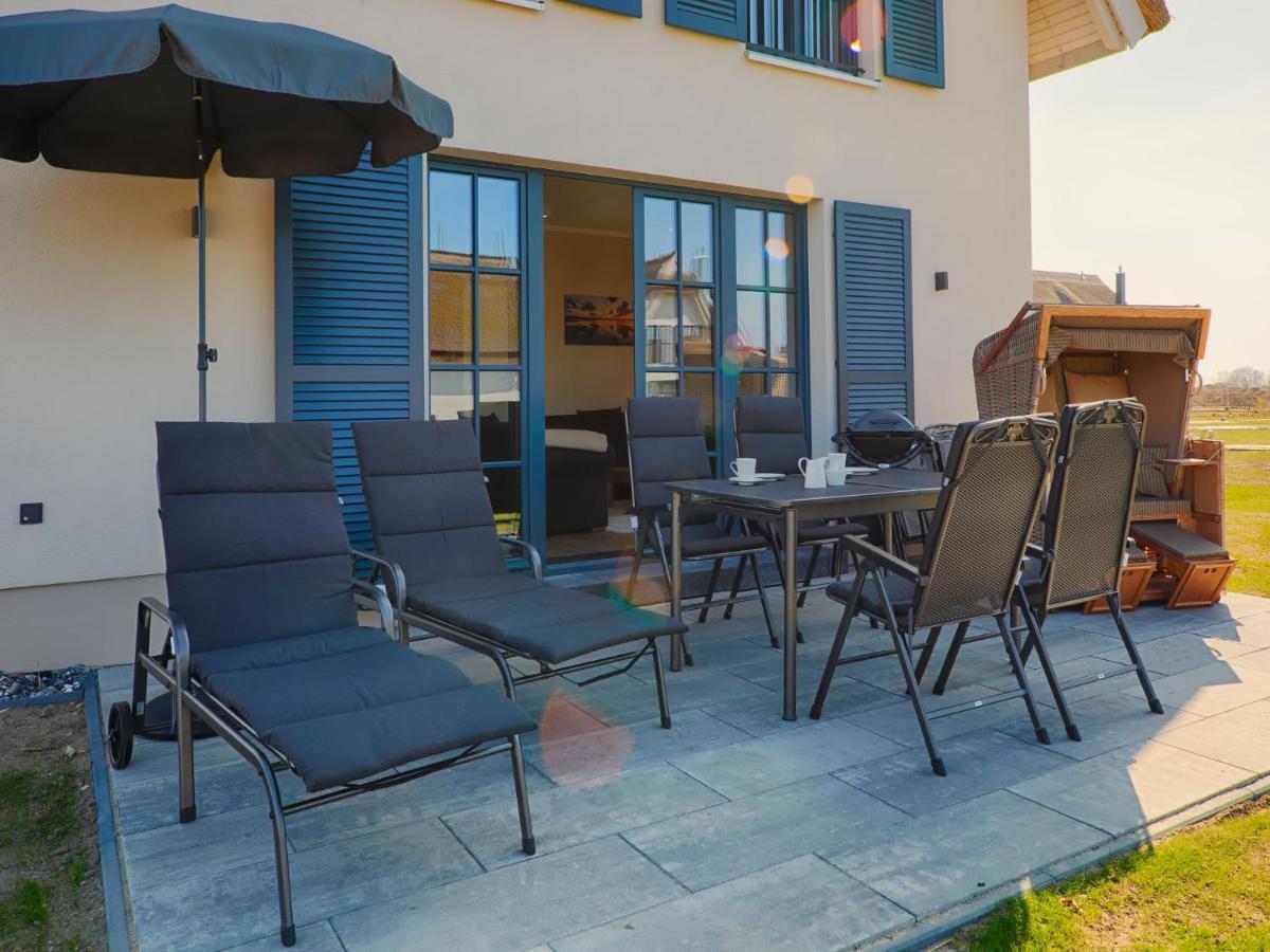 Reetland Am Meer - Luxus Reetdachvilla Mit 3 Schlafzimmern, Sauna Und Kamin F18 Dranske Exteriér fotografie